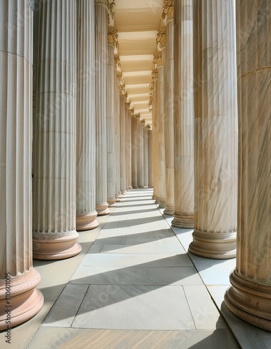 Elegance in Stone  Marble Pillars