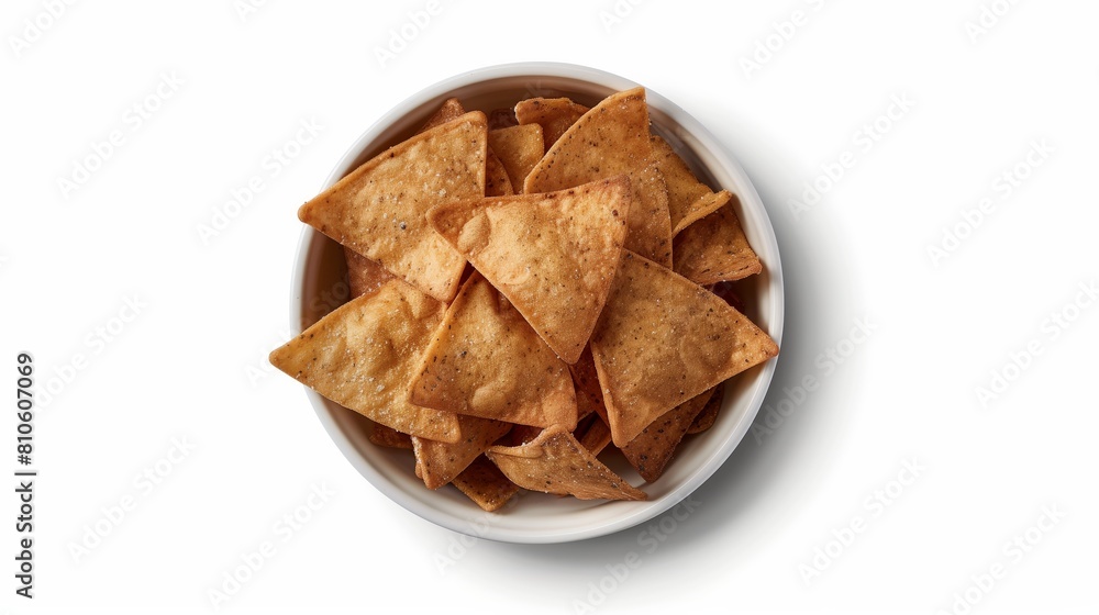 Golden Crispy Tortilla Chips in a White Bowl
Golden Crispy Tortilla Chips in a White Bowl