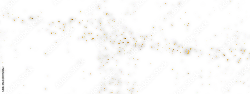 Abstract doted and confetti golden glitter and dust particles splatter background. Dust golden grunge background. Vector illustration. Abstract doted and confetti golden glitter and dust particles splatter background. Dust golden grunge background. Vector illustration.