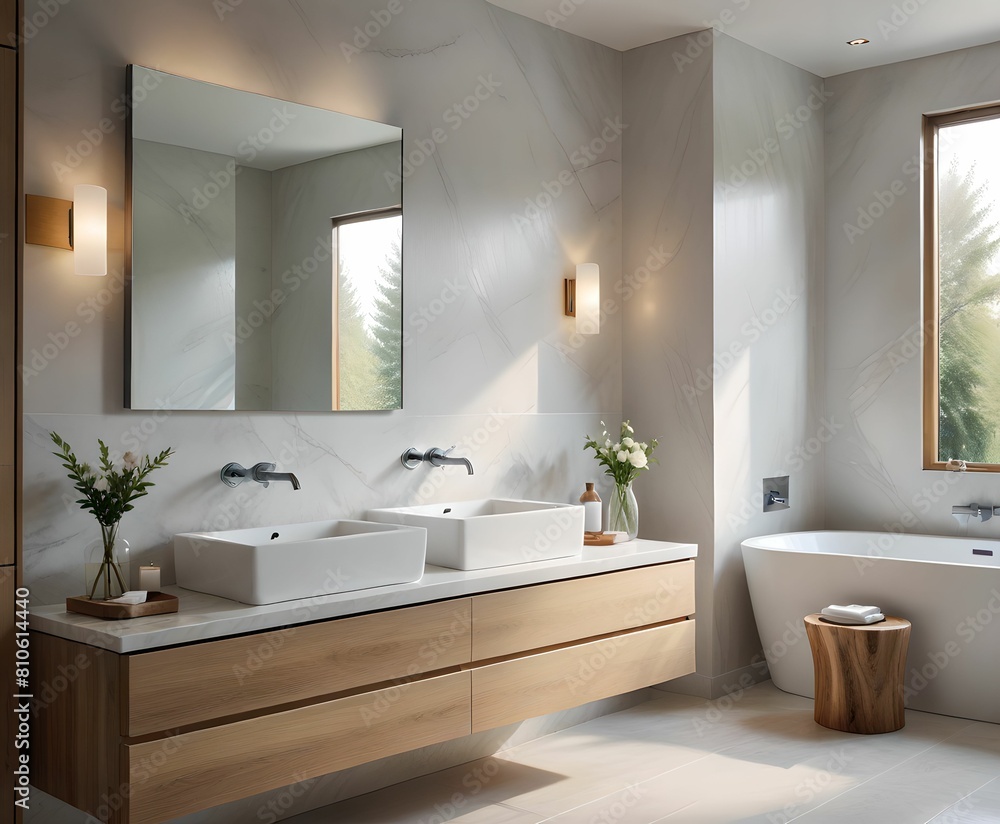 Bathroom Interior, Modern Bathroom Interior, Modern