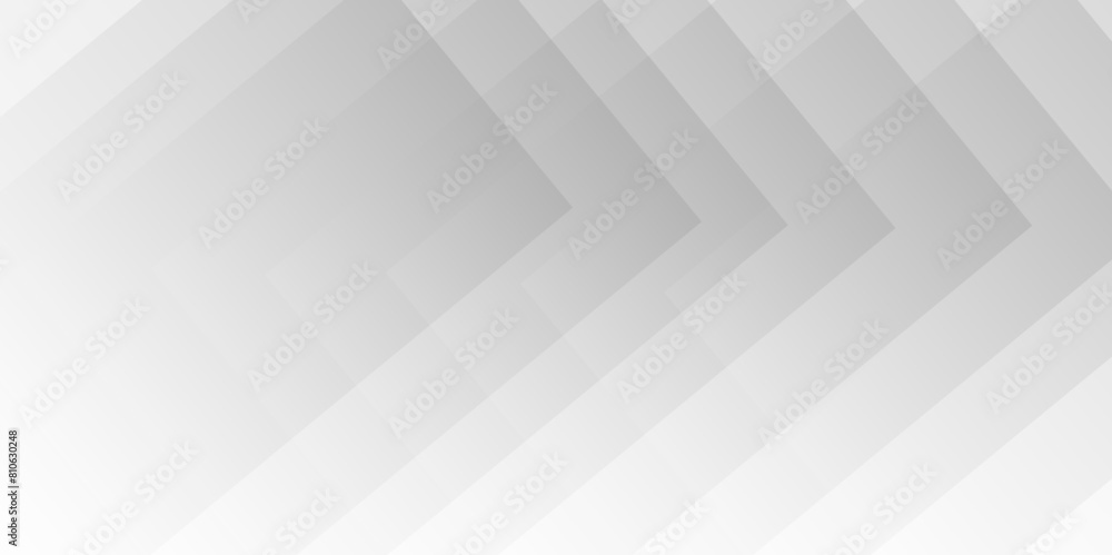 Obraz premium Abstract seamless modern white and gray color technology concept geometric line. vector background lines geomatics retro pattern of triangle shapes. White triangular backdrop.