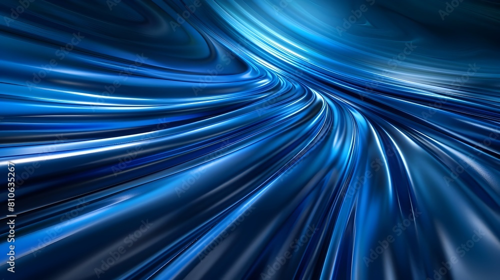 High-Speed Digital Data Transfer and Transmission in Futuristic Blue Technology Background High-Speed Digital Data Transfer and Transmission in Futuristic Blue Technology Background