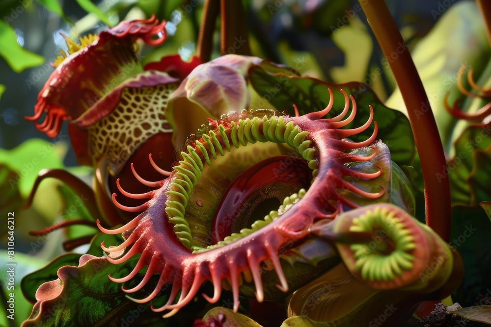 The beauty and horror of genetic mutation in the natural world, super realistic The beauty and horror of genetic mutation in the natural world, super realistic