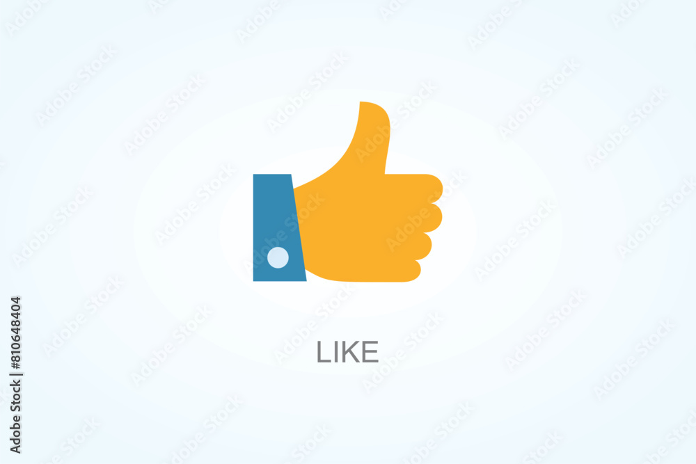 Like Vector Or Logo Sign Symbol Illustration Like Vector Or Logo Sign Symbol Illustration