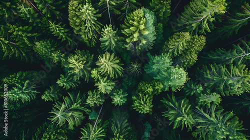 Forest drone view  view of natural greenery from a drone beauty from heights