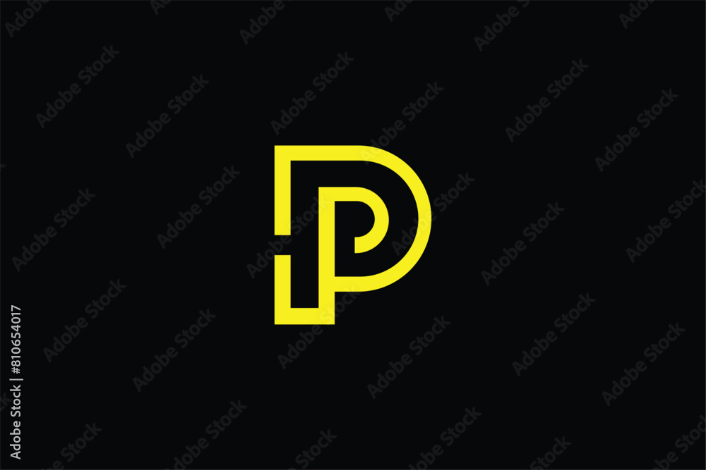 letter p logo, letter pd company logo, letter p icon, symbol, brandmark letter p logo, letter pd company logo, letter p icon, symbol, brandmark