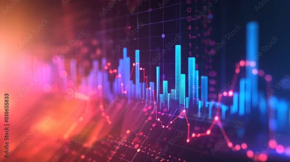 In-depth analysis: stock market trends and investment opportunities highlighted by detailed graphs, indicators, and volume data visualization In-depth analysis: stock market trends and investment opportunities highlighted by detailed graphs, indicators, and volume data visualization