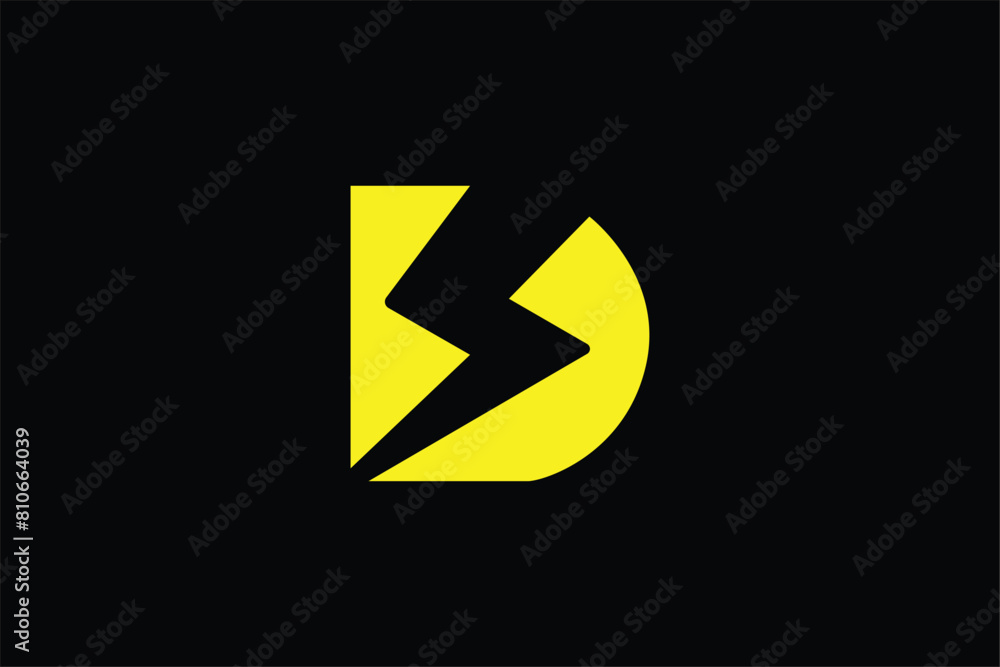 letter d and swoosh icon logo, letter d and volt icon logo, icon, emblem, brandmark letter d and swoosh icon logo, letter d and volt icon logo, icon, emblem, brandmark