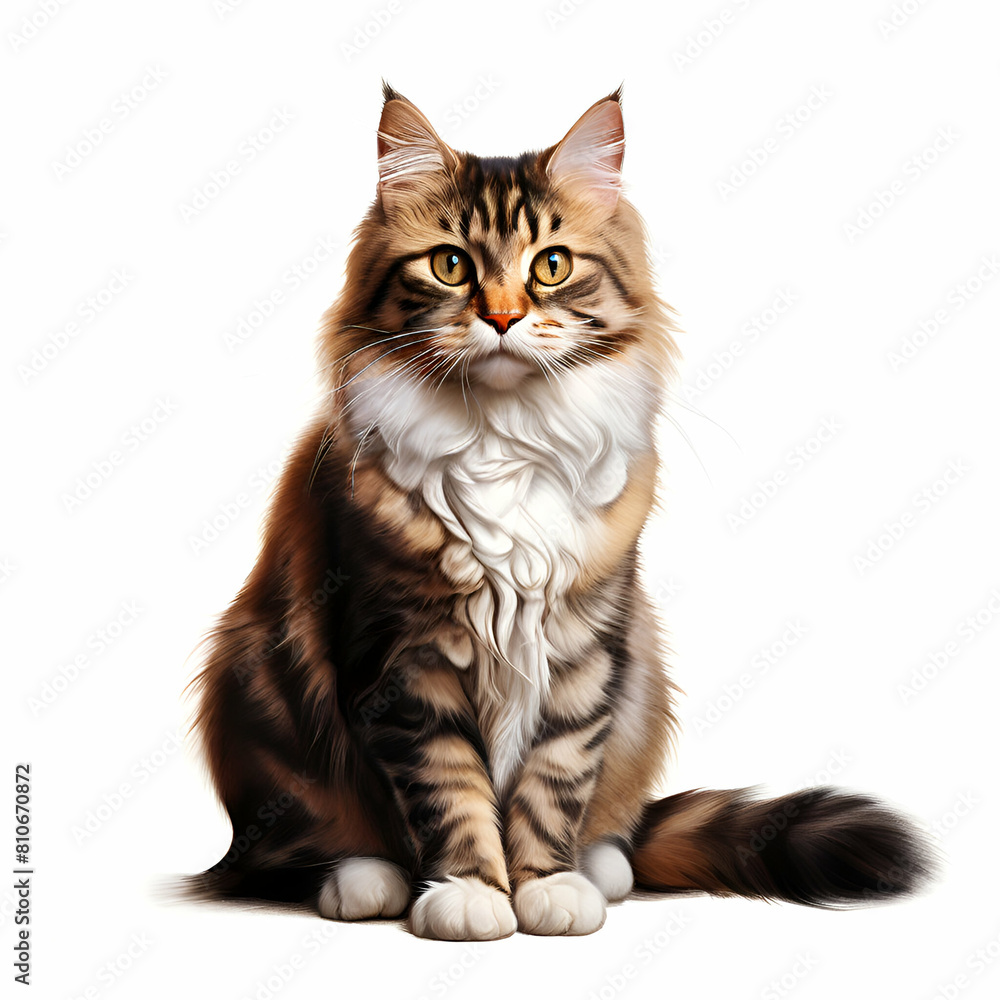 british cat isolated on white british cat isolated on white