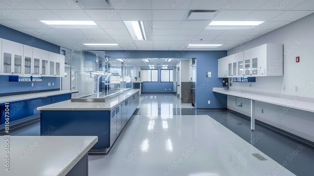 Modern laboratory environments emphasizing cleanliness and technology Modern laboratory environments emphasizing cleanliness and technology