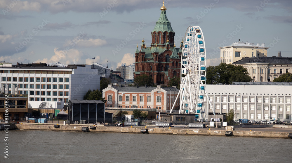 Obraz premium view of the city