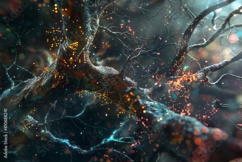 Visualization of synapses and neurotransmitter activity photo