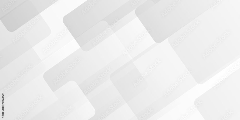 Obraz premium Vector abstract lines white square triangle wave technology minimal creative lined digital Shapes. abstract modern white and grey gradient color geometric line pattern background for website banner.