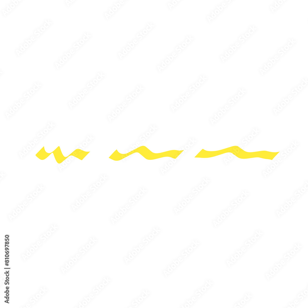 hand drawn yellow highlight marker stroke hand drawn yellow highlight marker stroke