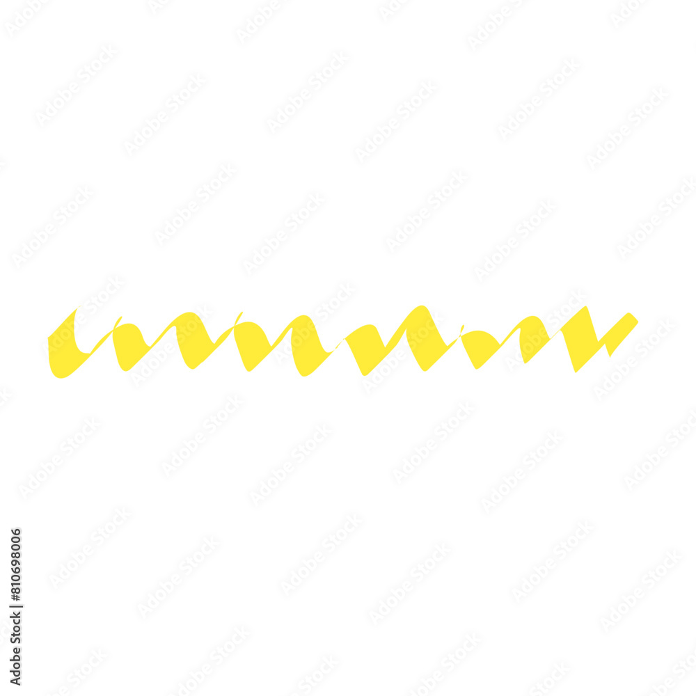 hand drawn yellow highlight marker stroke hand drawn yellow highlight marker stroke