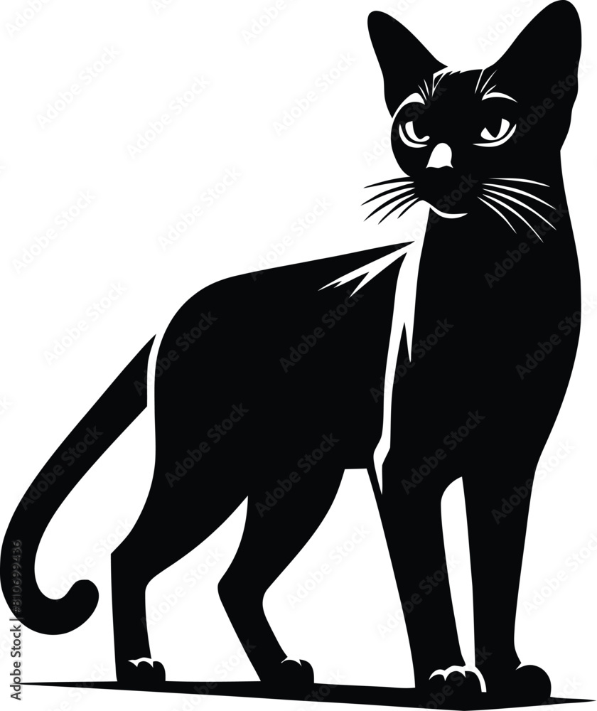 cat silhouette vector cat silhouette vector