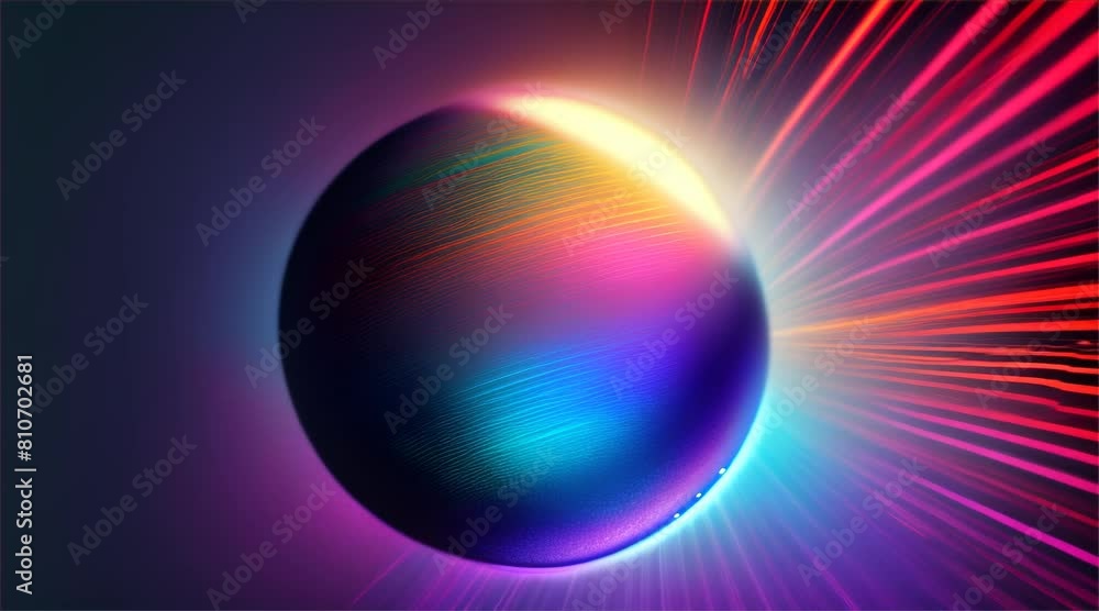 Space Sphere: A radiant illustration featuring Earth, the sun, and cosmic elements, evoking the beauty of our universe Space Sphere: A radiant illustration featuring Earth, the sun, and cosmic elements, evoking the beauty of our universe