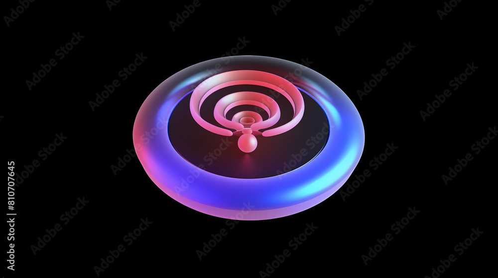 AirPlay icon streaming 3d AirPlay icon streaming 3d