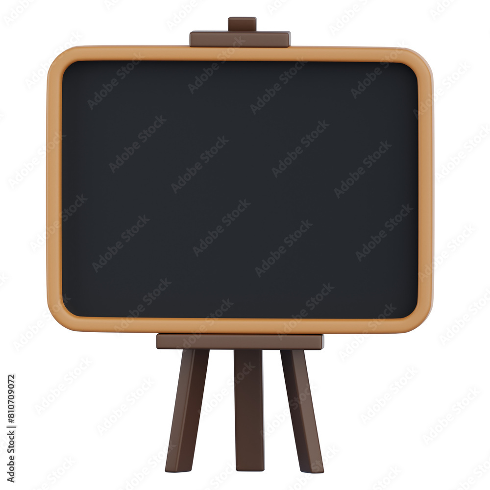 3D illustration of blackboard. chalk 3D illustration of blackboard. chalk