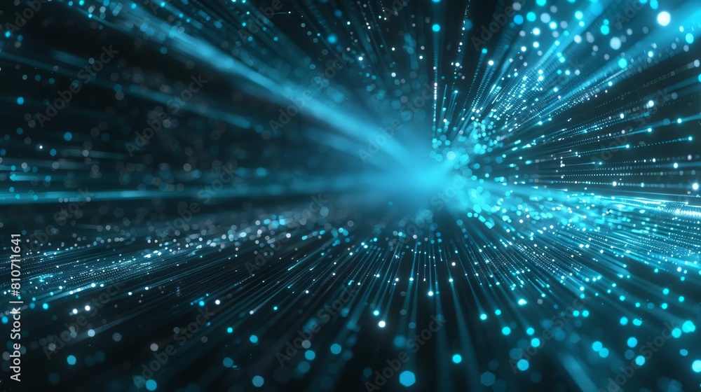 Visualization of fast data streaming and internet connectivity