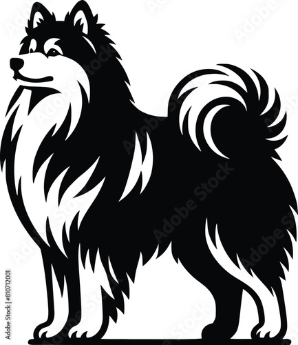 Wallpaper Mural dog breed silhouette   Torontodigital.ca