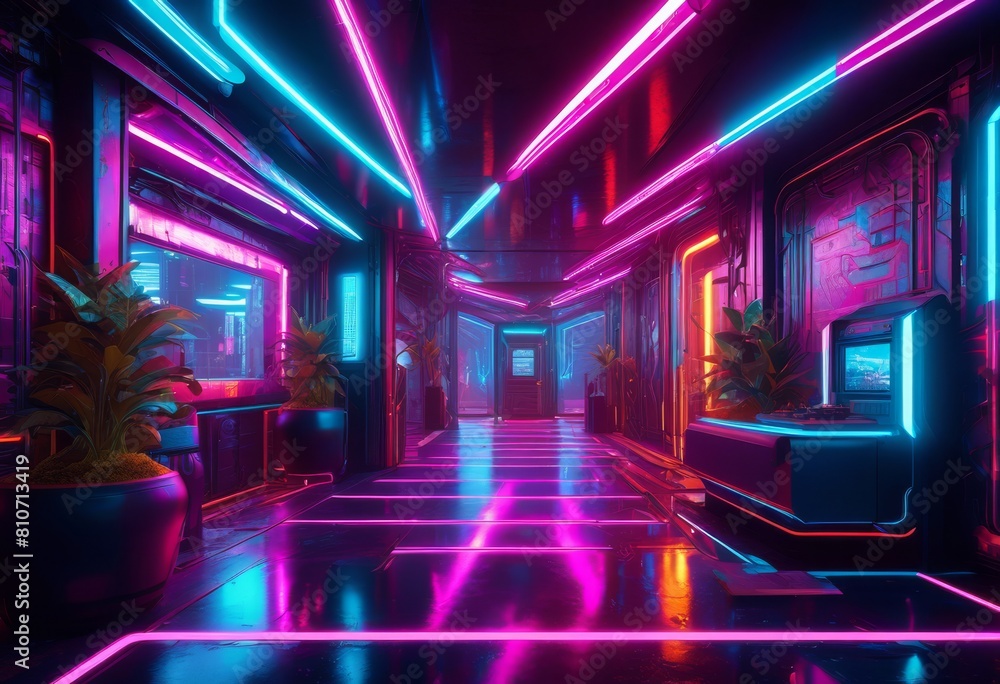 Fototapeta premium illustration, discovering secret urban hidden spaces exploration, locations, abandoned, mysterious, underground, city, rooftops, graffiti, tunnels