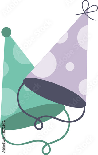 Birthday Party Element. Vector Illustration