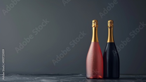 Sleek and minimalist champagne bottles for sale perfect for any occasion, Generated by AI photo