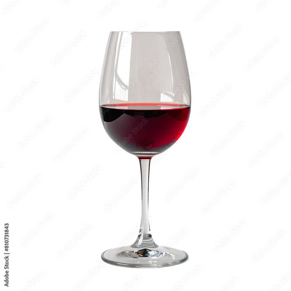 A glass of Red Wine isolated on white transparent background, ultra realistic, PNG A glass of Red Wine isolated on white transparent background, ultra realistic, PNG