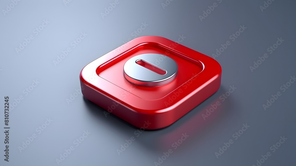 Shuffle button icon streaming 3d Stock Illustration | Adobe Stock