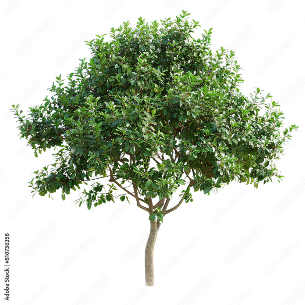 Obraz premium tree isolated on white background