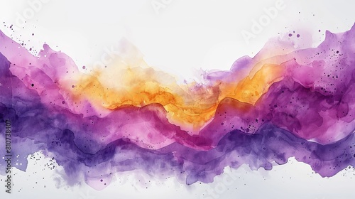 Celebrate the vibrant water color  festival with spring and is celebrated with a splash of colors, music, dance Colorful pastel drawing paper texture, for greeting poster design art wallpaper photo