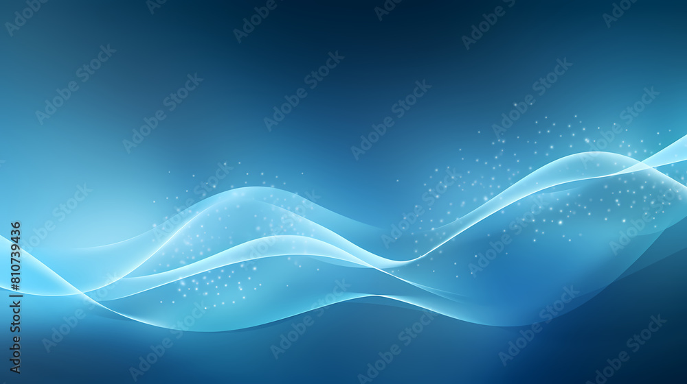 Abstract blue waves background Abstract blue waves background