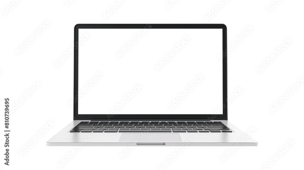 Laptop isolated on transparent white background, clipping path Laptop isolated on transparent white background, clipping path