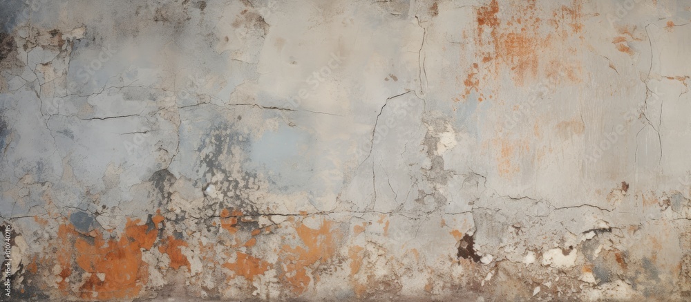 Aged wall with peeling paint texture. Creative banner. Copyspace image Aged wall with peeling paint texture. Creative banner. Copyspace image