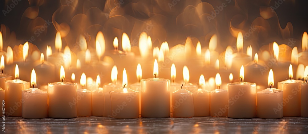 Copy space image of candles Copy space image of candles