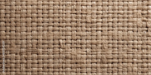 Rustic Elegance Detailed Woven Fabric Texture.