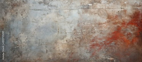Abstract grunge background with a textured and weathered slate or concrete surface featuring scratches stains and a distressed appearance perfect for copy space image