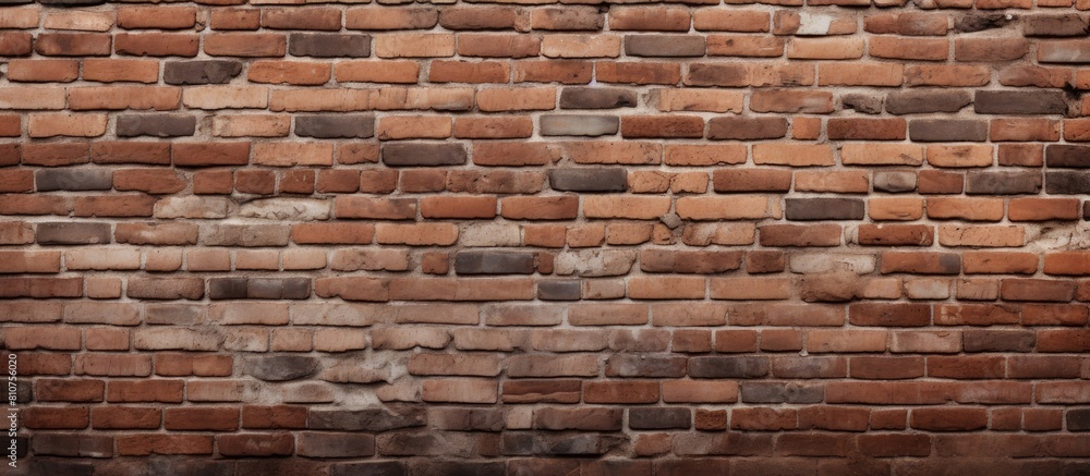 A copy space image featuring a brick wall as a background A copy space image featuring a brick wall as a background