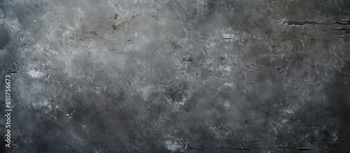 The concept of the image is a distressed scratched chalkboard surface with an abstract grey textured background and space for copying. Creative banner. Copyspace image