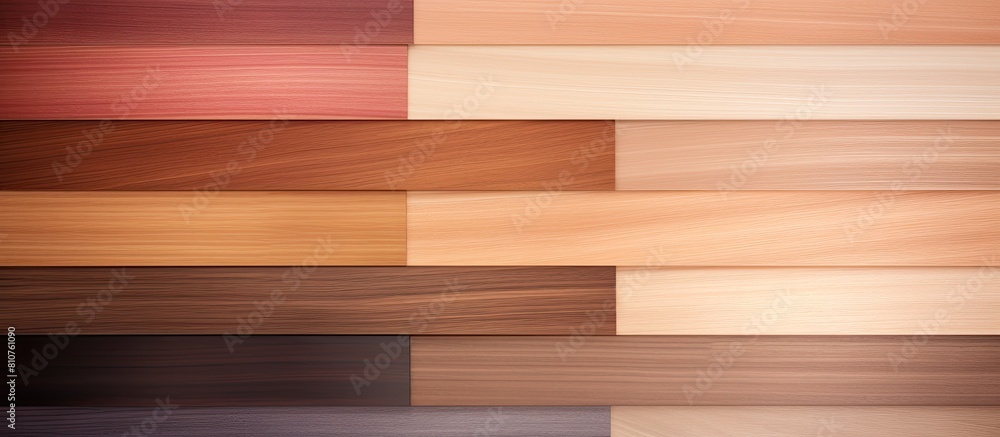 Interior design concept with sample veneer wood displayed on a white background providing a copy space image for selecting materials Interior design concept with sample veneer wood displayed on a white background providing a copy space image for selecting materials