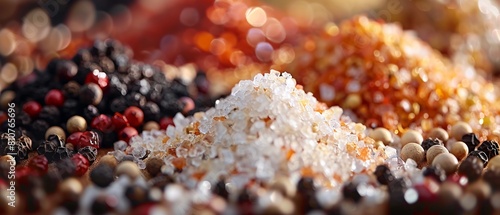 A sprinkle of salt and pepper to enhance the flavors of the ingredients 8K , high-resolution, ultra HD,up32K HD photo