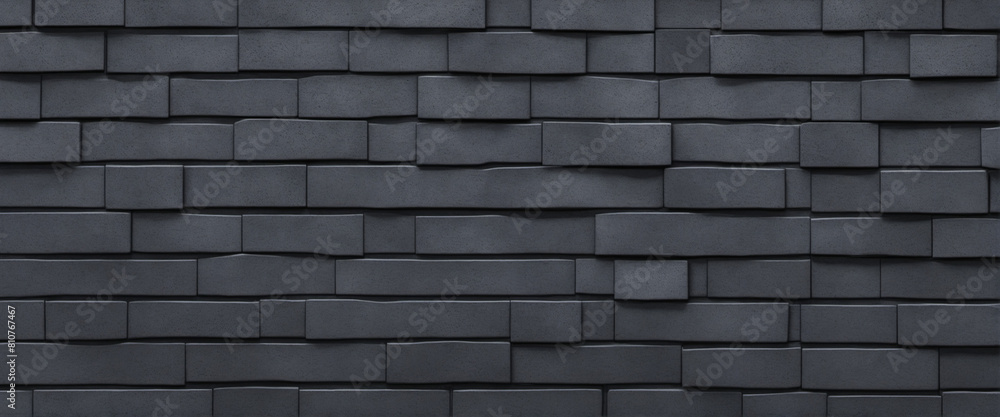 black dark stone wall background