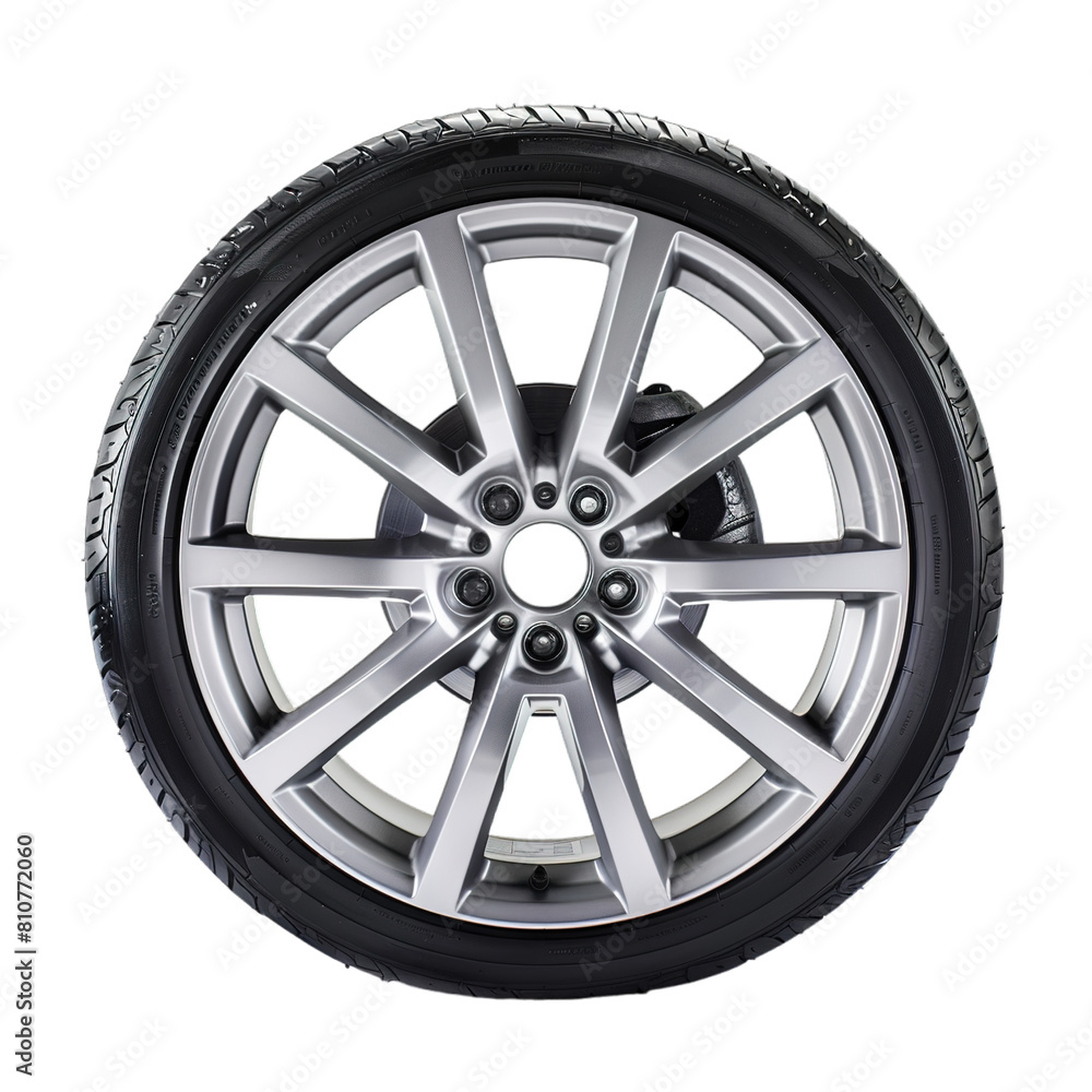 car wheel isolated on white car wheel isolated on white