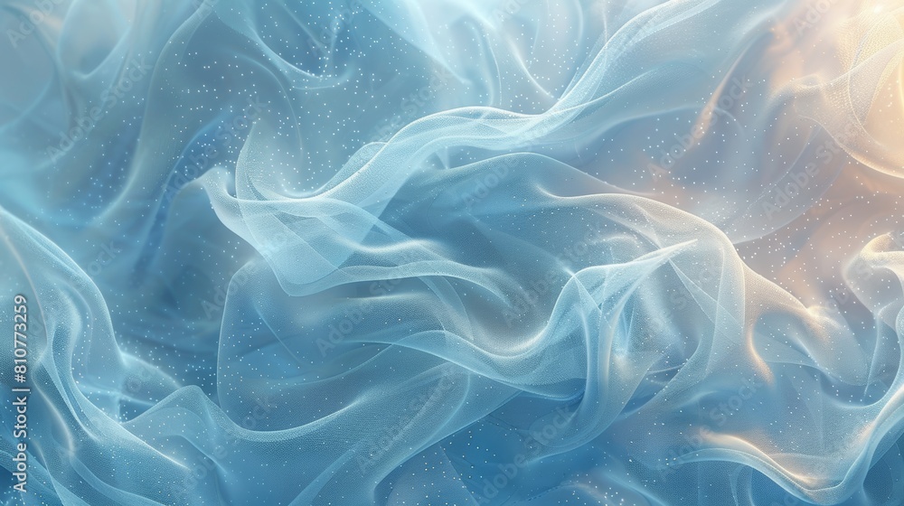 Subtle abstract graphic backdrop featuring blue wave textures, white smoke, and fabric-like waves flowing together harmoniously Subtle abstract graphic backdrop featuring blue wave textures, white smoke, and fabric-like waves flowing together harmoniously