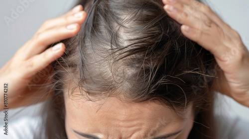 Hair loss can happen during or after pregnancy, or because of menstrual or hormone problems, or stress. It is common to lose hair when combing.