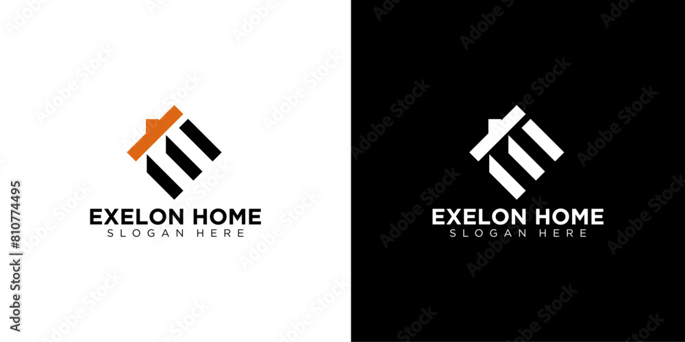 Letter E initial Real Estate, construction, architecture Logo template vector modern creative icon unique. Letter E initial Real Estate, construction, architecture Logo template vector modern creative icon unique.