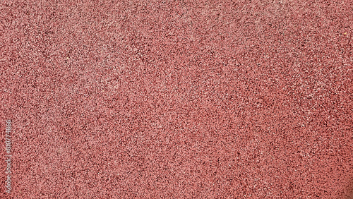 Padded floor covering with rubber granules. Special rubber coating for sports activity