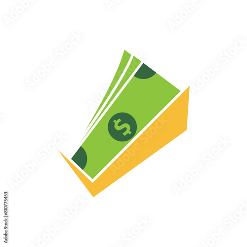 Money logo icon flat design © devankastudio