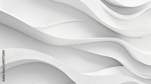 abstract white wavy background